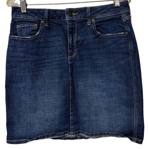 Sonoma Size 10 Jean Skirt EUC